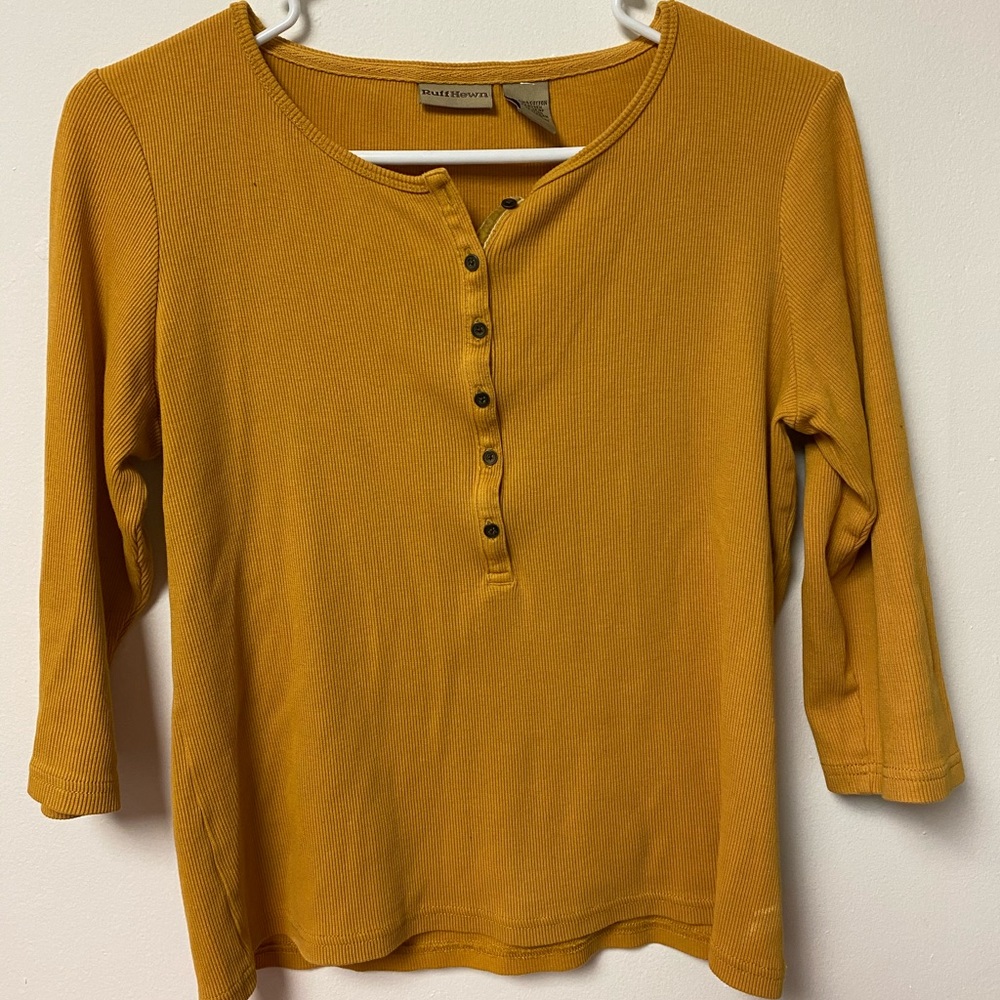 Ruff Hewn yellow top